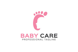 Baby Care Logo Template