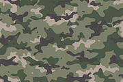 5 Camouflage Seamless Patterns, a Pattern Graphic by ThePhoton (Thumbnail 4 of 5)