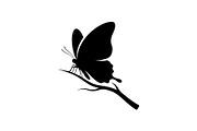 Butterfly Branch SVG Bundle, an Illustration by Creativeshirt (Thumbnail 16 of 31)