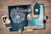 Moon Scrapbooking Kit, an Illustration by Secret Helper (Thumbnail 7 of 8)