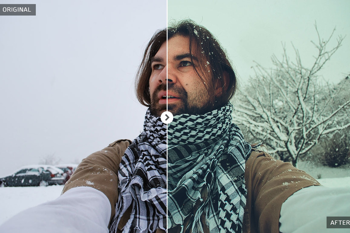 50 Winter Lightroom Presets preview 2