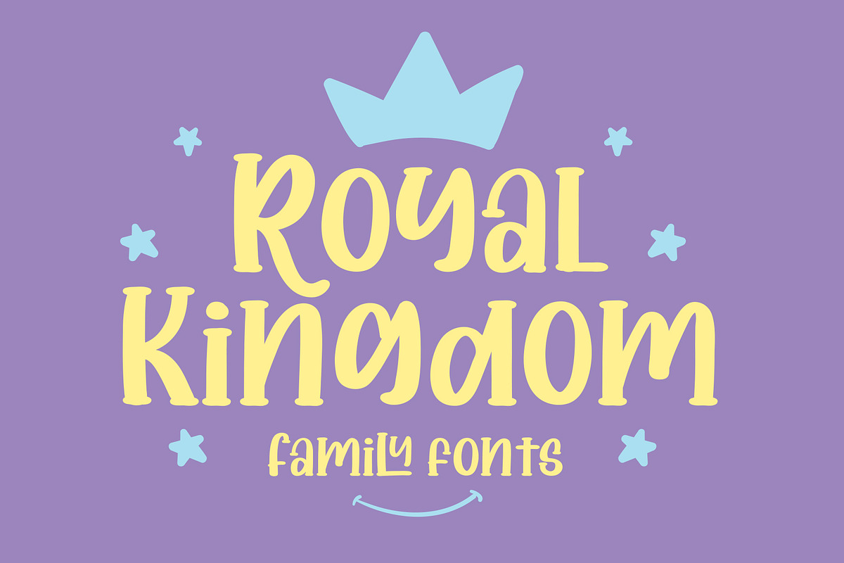 Royal Kingdom Family, a Serif Font by Crump Hand (Photo 1 of 8)