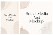 Instagram Social Media Post Mockup, a Social Media Template by studiogstock (Thumbnail 2 of 2)