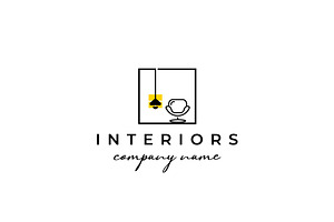 Minimalist Interior Logo Design, a Branding & Logo Template by AlvinStd