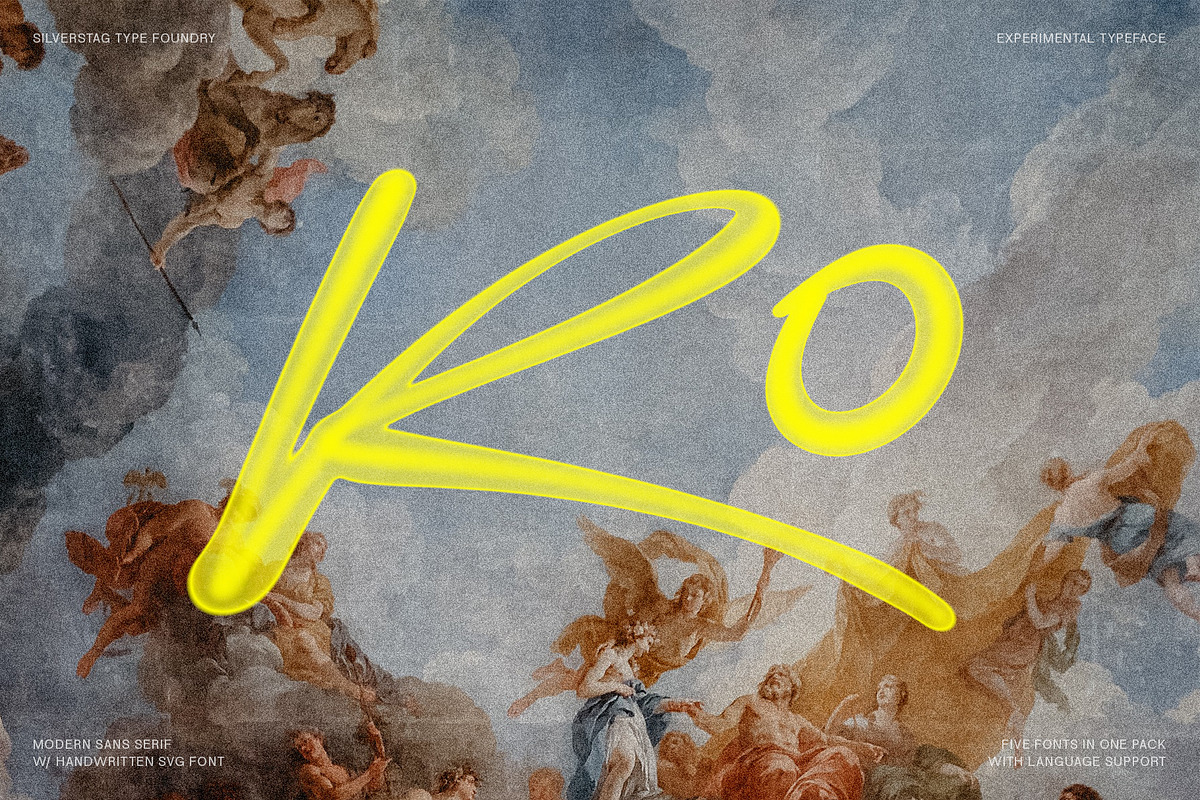 Royal Summer - Cool Display Typeface, a Sans Serif Font by SilverStag Type Foundry (Photo 6 of 18)