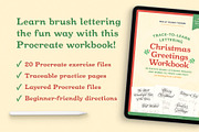 Christmas Lettering Procreate Book, a Seasonal Illustration by Molly Suber Thorpe (Thumbnail 2 of 7)