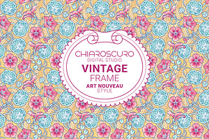 Vector Simple Vintage Vector Frames