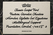 Ninelone Edition, a Script Font by StudioRhd (Thumbnail 8 of 9)