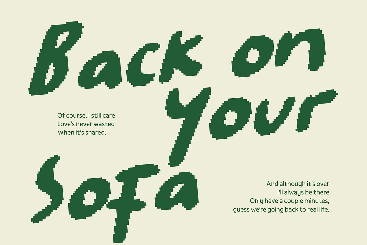 CS Regista Pixel, a Handwritten Font by Craft Supply Co. (Photo 2 of 8)