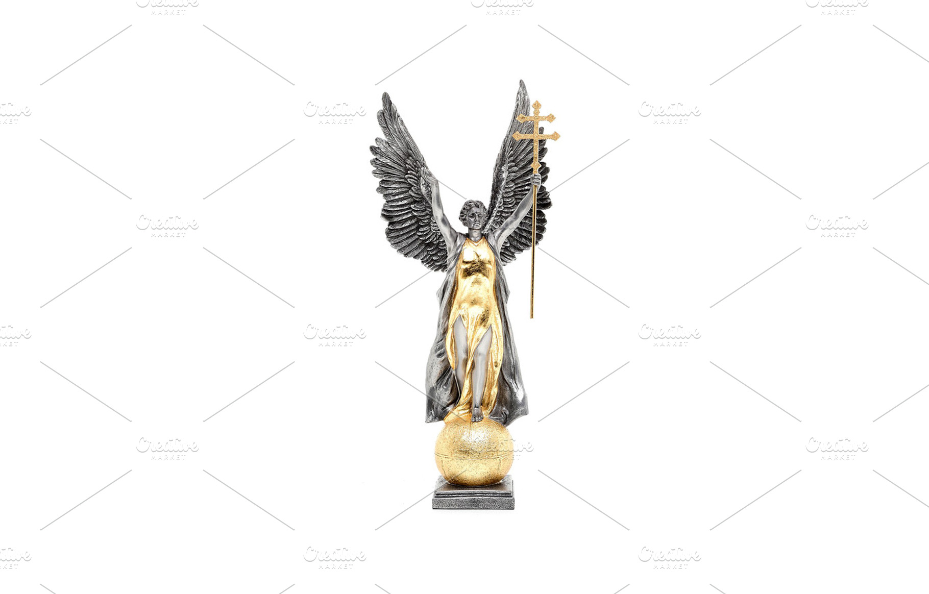 Statue of Archangel Gabriel, an Arts & Entertainment Photo by Sisika