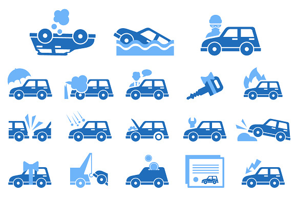 Car Insurance Icons