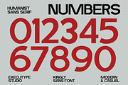 Kingly Sans, a Sans Serif Font by executypeStudio (Thumbnail 2 of 14)