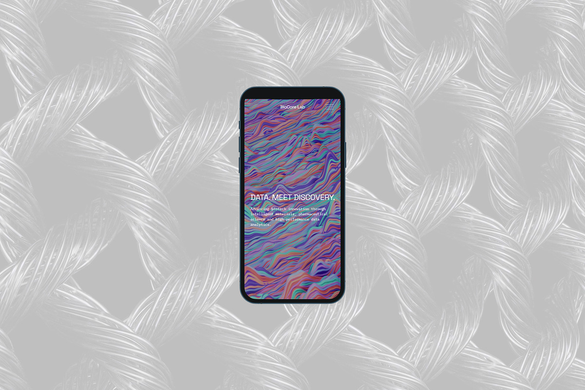 BioCore Lab Squarespace Template preview 2