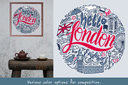 London. Modern hand drawn background, an Illustration by Live line (Thumbnail 5 of 6)