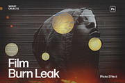 Abstract Film Burn Photo Effect, a Layer Style Add-On by DesignerCandies (Thumbnail 1 of 7)
