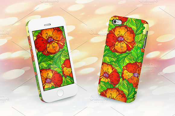8 Red Poppy Flowers Backgrounds