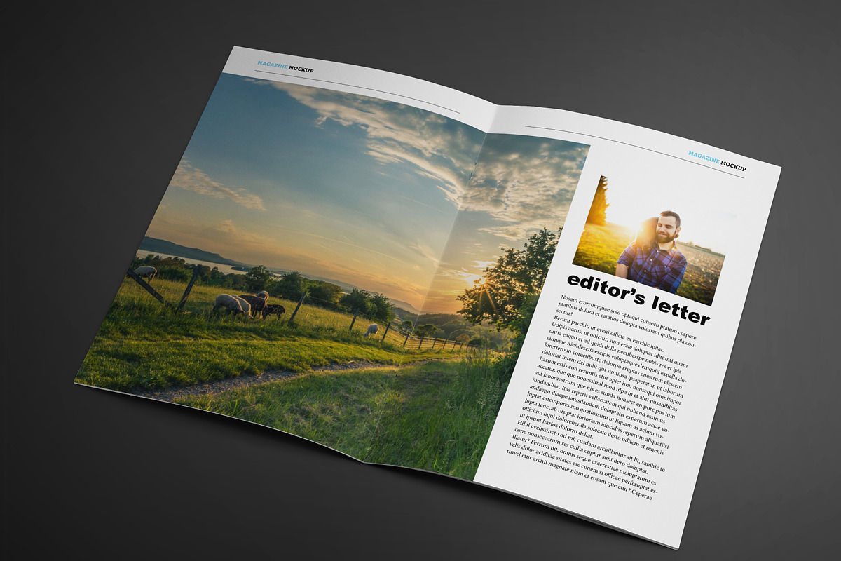 FARM-TO-TABLE Magazine Template, a Magazine Template by Lot 17 Media (Photo 3 of 4)