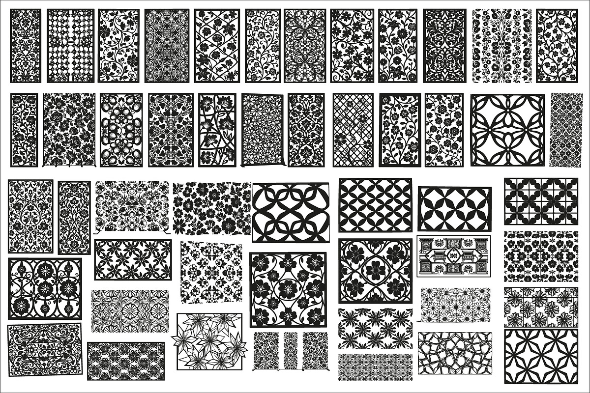 Elegant seamless pattern laser cut, a Decorative Illustration by Amazin_art (Photo 1 of 51)