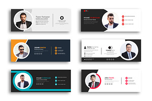 Modern Email Signature Template, a Marketing Template by Designgrove