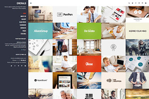 Emerald -Creative Portfolio WP Theme