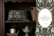 Arts & Crafts Floral Patterns Black, a Pattern Graphic by Eclectic Anthology (Thumbnail 9 of 10)