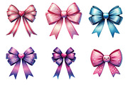 Coquette Valentine Bow Clipart Bundl, an Illustration by DreamCafeArt (Thumbnail 2 of 4)