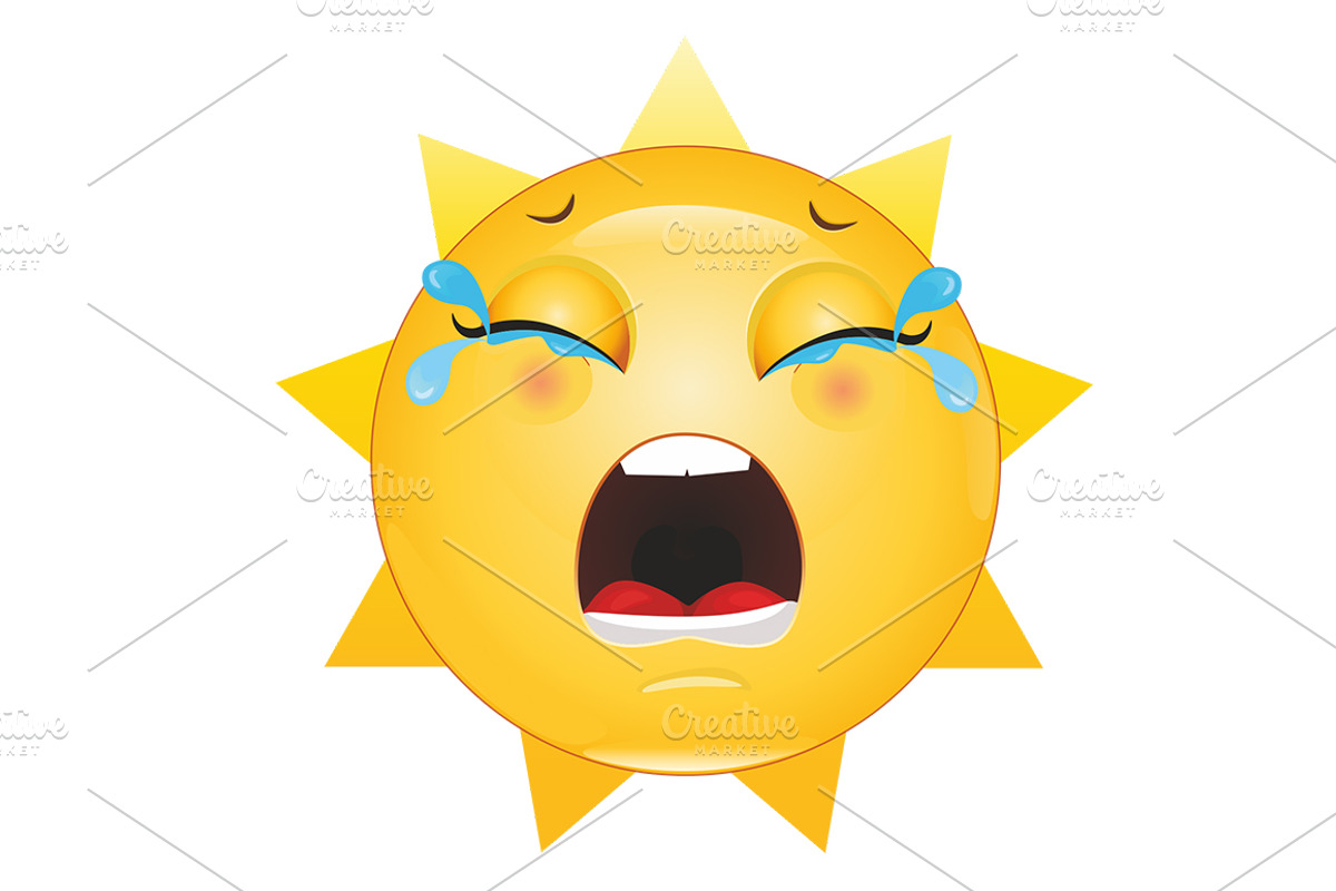 Sun Emoticons, an Emoji Icon by land art (Photo 3 of 13)
