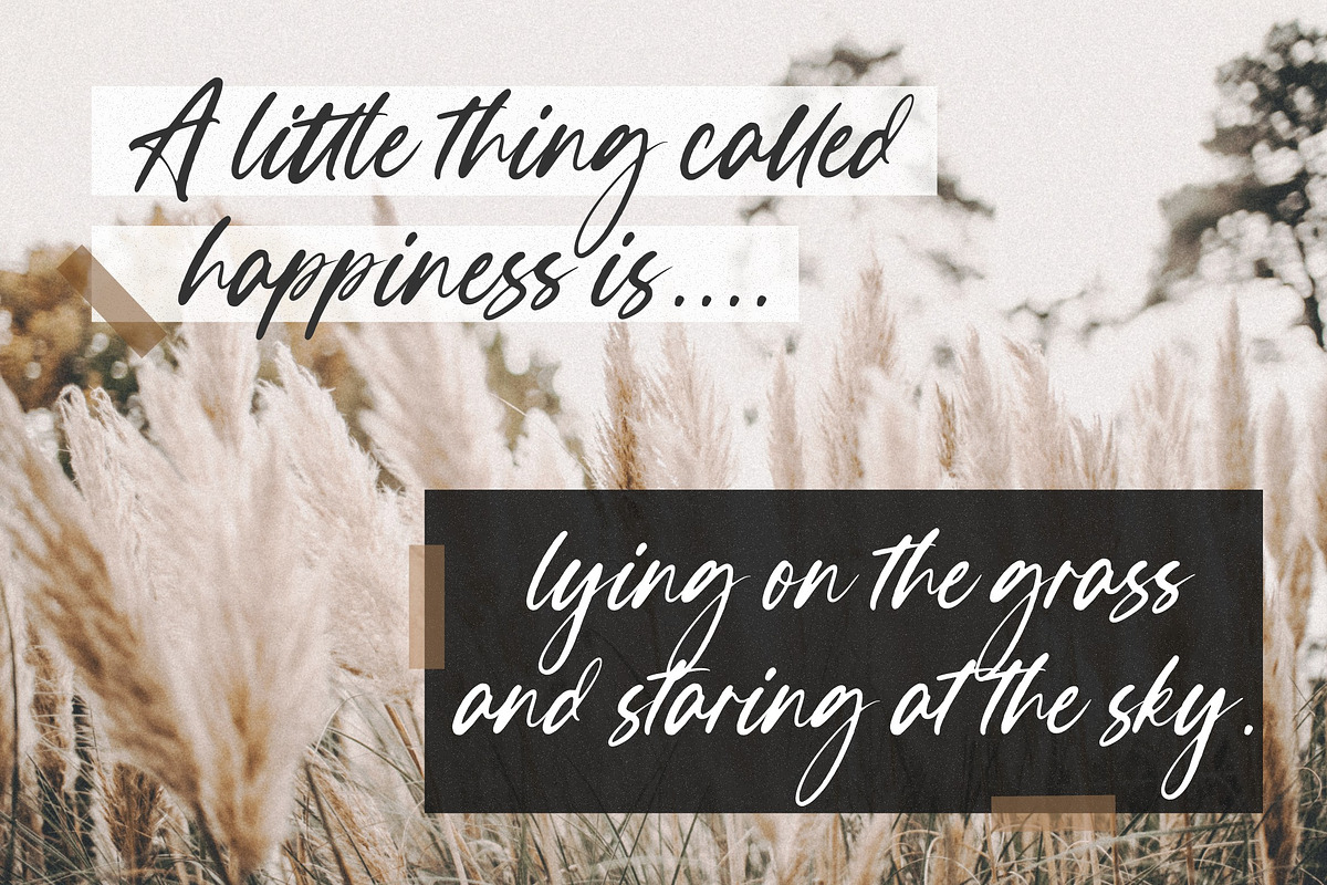 Boulderstone Modern Calligraphy Font, a Script Font by Letterative Studio (Photo 2 of 7)