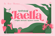 Jaella - Modern Serif Font, a Serif Font by creativemedialab (Thumbnail 2 of 15)