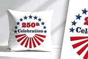 250th Celebration USA Ray and Stars, a Seasonal Illustration by Sharon Schwalbe (Thumbnail 2 of 5)