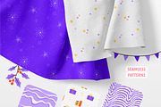 Let's celebrate! Graphics & patterns, a Decorative Illustration by by Margo (Thumbnail 5 of 7)