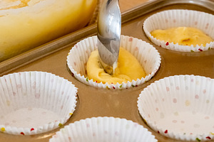 Cupcake cooking treat baking dough paper liners, a Food & Drink Photo by Photo Drive Studio