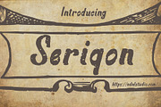 Seriqon - Font Duo, a Handwritten Font by NDNL Studio (Thumbnail 1 of 8)