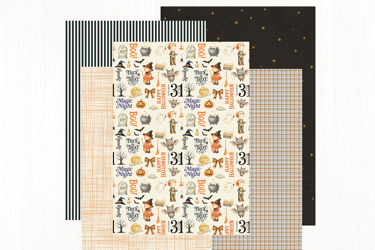 Happy Halloween - Clipart + Digital, an Illustration by Lolytop Studio (Photo 5 of 6)