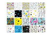 50 seamless patterns in 80's style, a Pattern Graphic by softulka (Thumbnail 2 of 3)