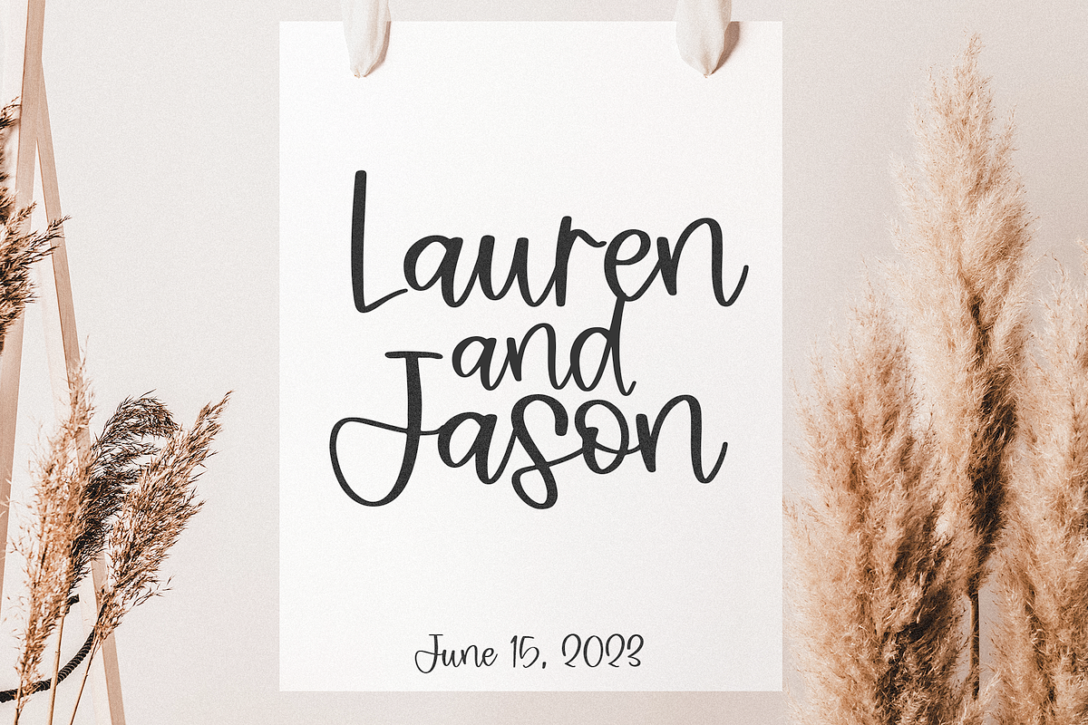 Sunset Land | Modern Script Font, a Script Font by KA Designs (Photo 2 of 9)