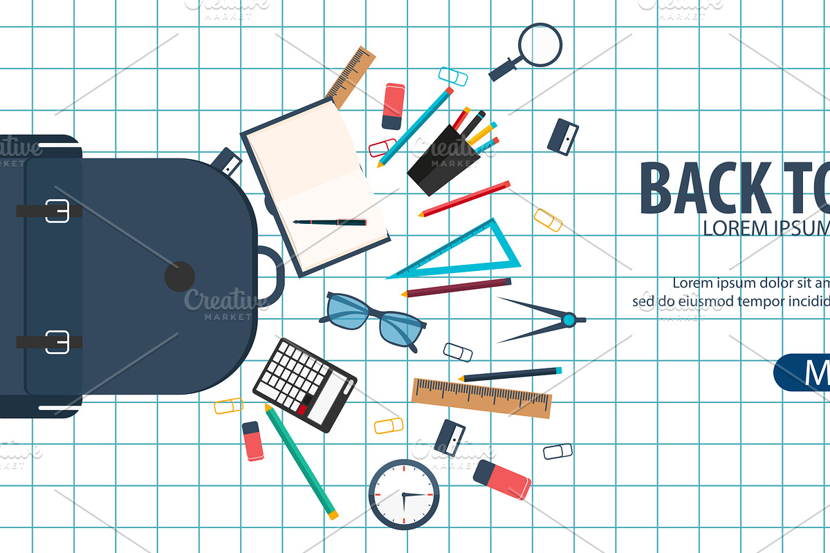 Back to School banners, a Templates & Theme by Leo Edition (Photo 6 of 7)