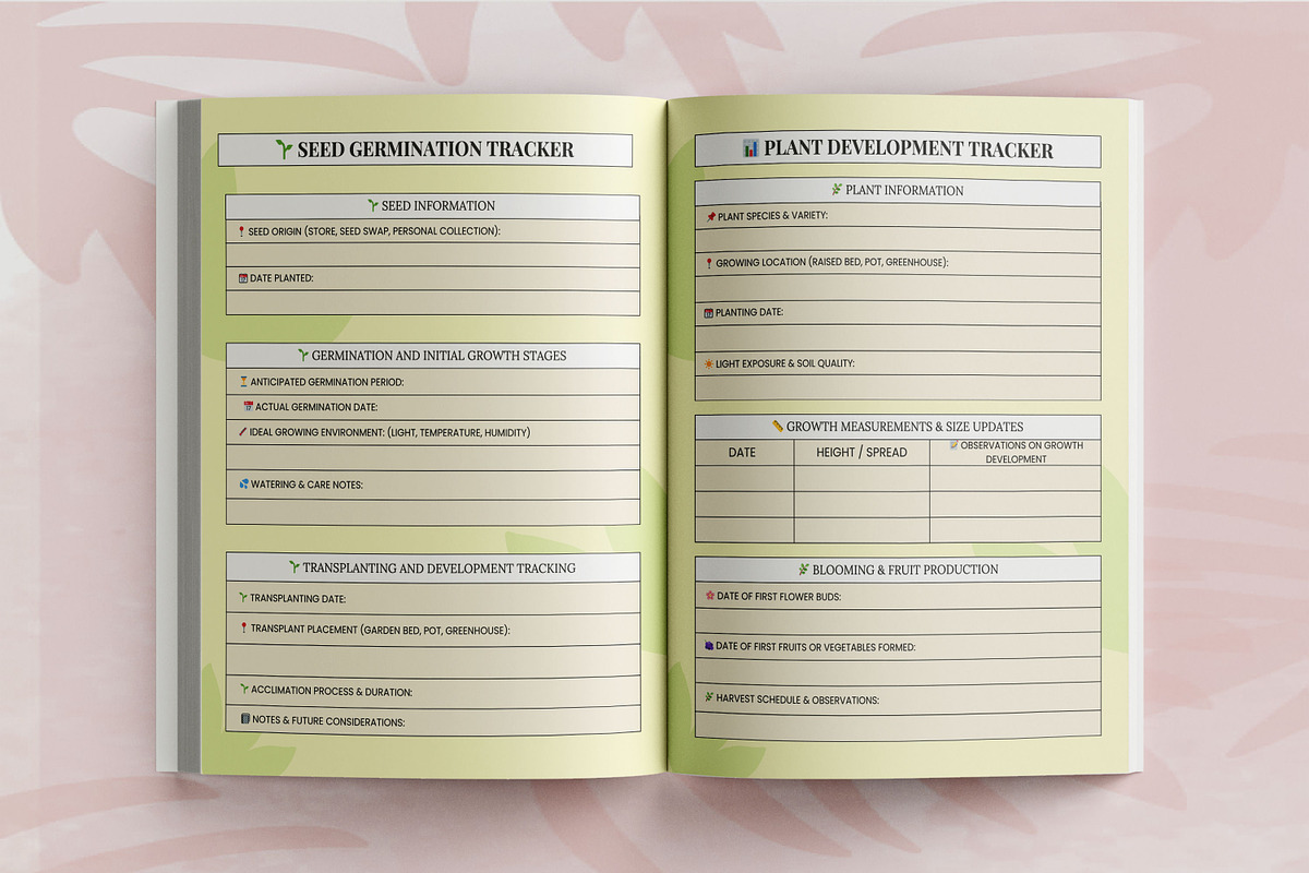 2026 Garden Planner, a Design Template by Book2bees (Photo 4 of 4)
