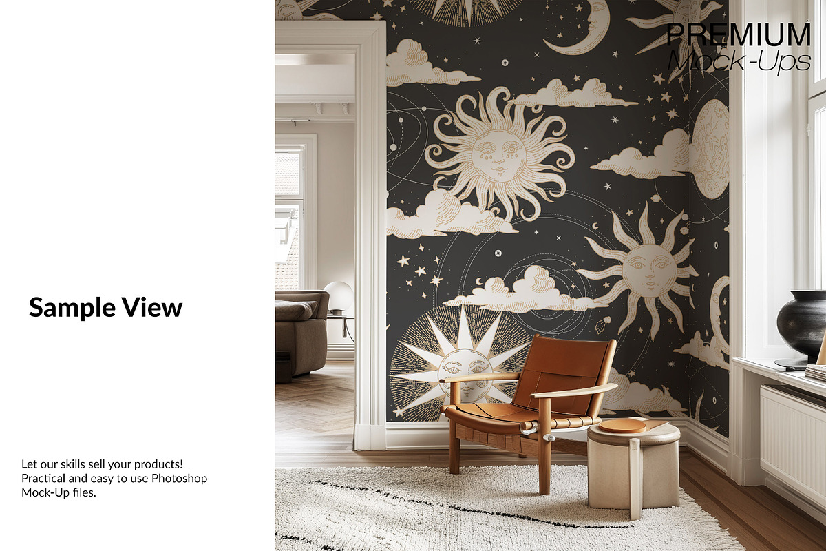 Bundle 44 Frames & Wallpaper Mockups, a Household Mockup by mock-ups (Photo 16 of 34)