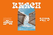Sydney North Coast Bubble Retro Font, a Serif Font by Muntab_Art (Thumbnail 8 of 10)