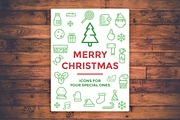 Christmas Icons / illustrations, an Outline Icon by Sarunw (Thumbnail 5 of 5)
