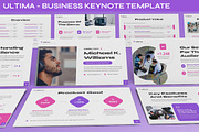 Ultima - Business Keynote Template, a Presentation Template by SlideFactory (Thumbnail 1 of 4)