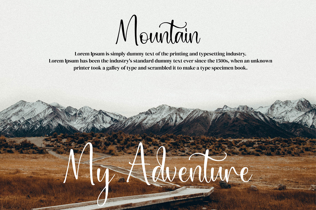 Aichella, a Script Font by Integritype Studio (Photo 5 of 11)