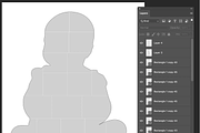 Baby Shape Photo Collage Template, a Templates & Theme by AIW SOLUTIONS (Thumbnail 4 of 4)