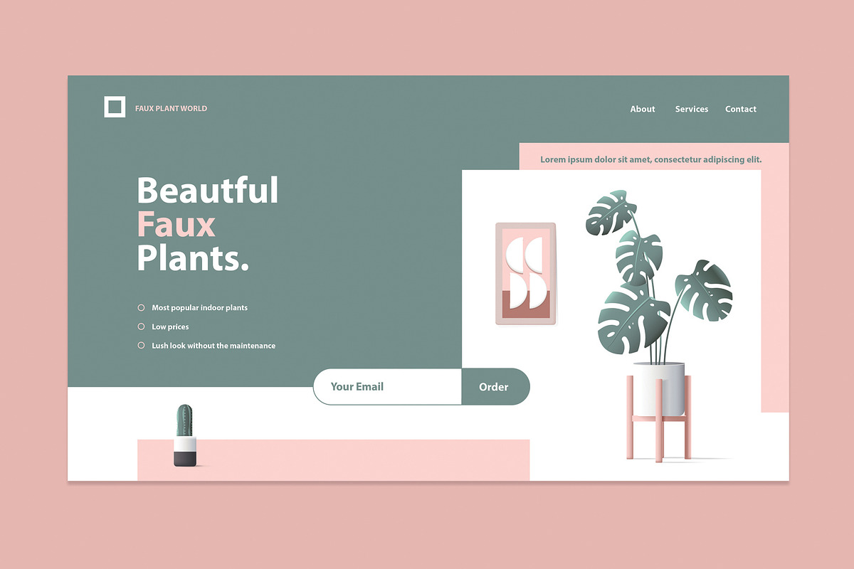 Website Header Illustrations-UI Kit, a Landing Page Template by Polar Vectors (Photo 11 of 18)