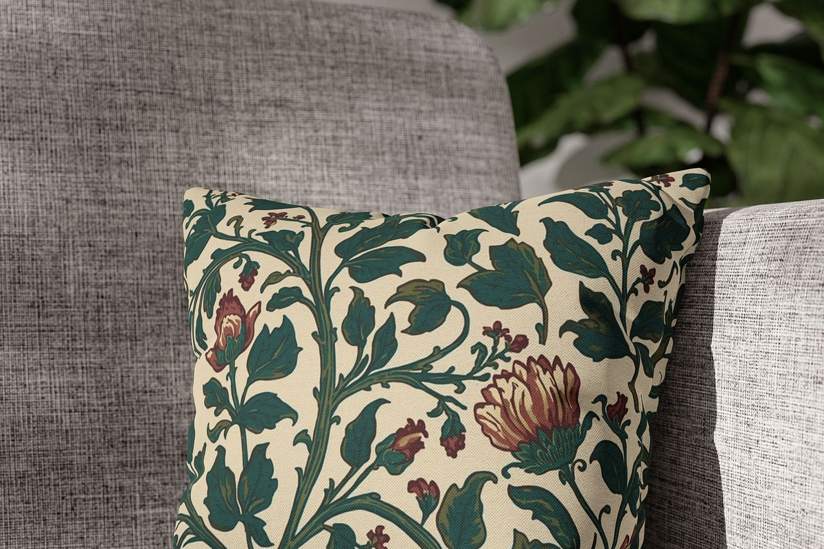 William Morris Seamless Pattern, a Pattern Graphic by elif (Photo 2 of 3)