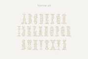 Wedding Monograms fonts set, a Serif Font by kaer_shop (Thumbnail 7 of 10)