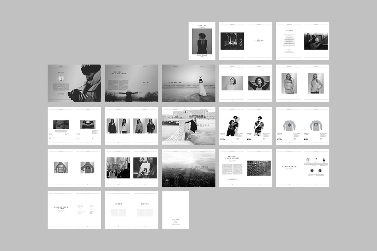 Fashion Lookbook, a Brochure Template by Firtana (Photo 11 of 11)