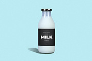 Milk - Bottle mockup, a Packaging Mockup by Makestudio (Thumbnail 2 of 10)