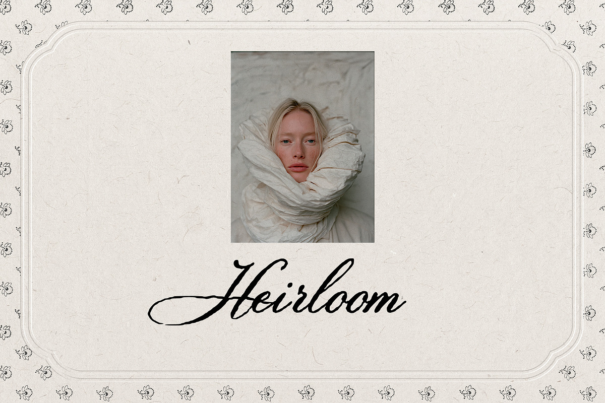 Hidden Fawn: Calligraphy Script Font, a Script Font by Mneme (Photo 2 of 9)